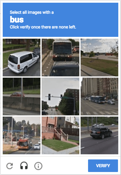 A typical CAPTCHA used to protect against spam bots but can also cause frustrations for a user